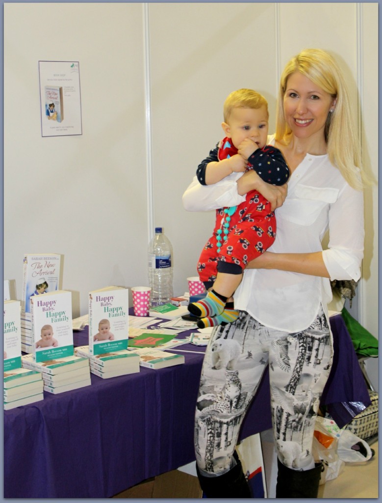 Visiting the Happy Baby, Happy Family stand at The Baby Show