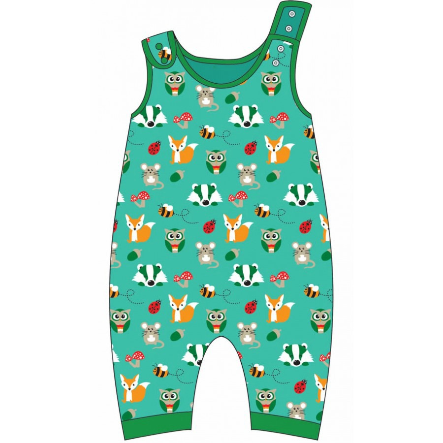 Fun, organic dungarees from new brand Gecko Clothing