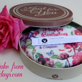 Win a letterbox cake from bakerdays.com