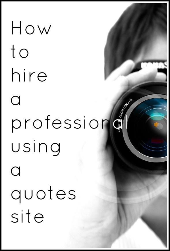 How to hire a professional using a quotes site