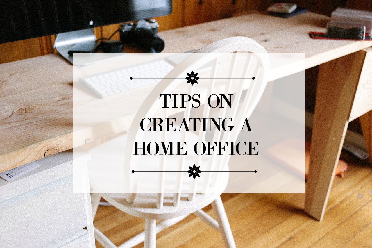 Tips on creating a home office