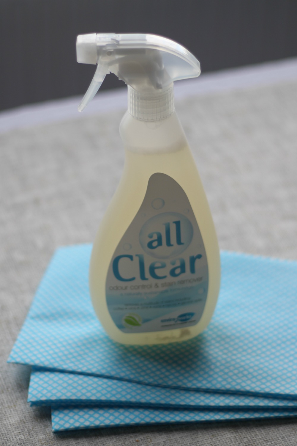 All Clear odour control and stain remover