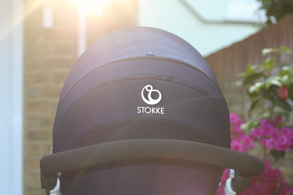 The hood of the Stokke Trailz