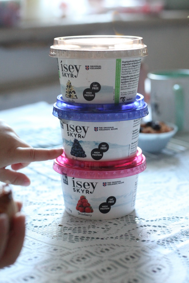 The different flavours of Ísey Skyr