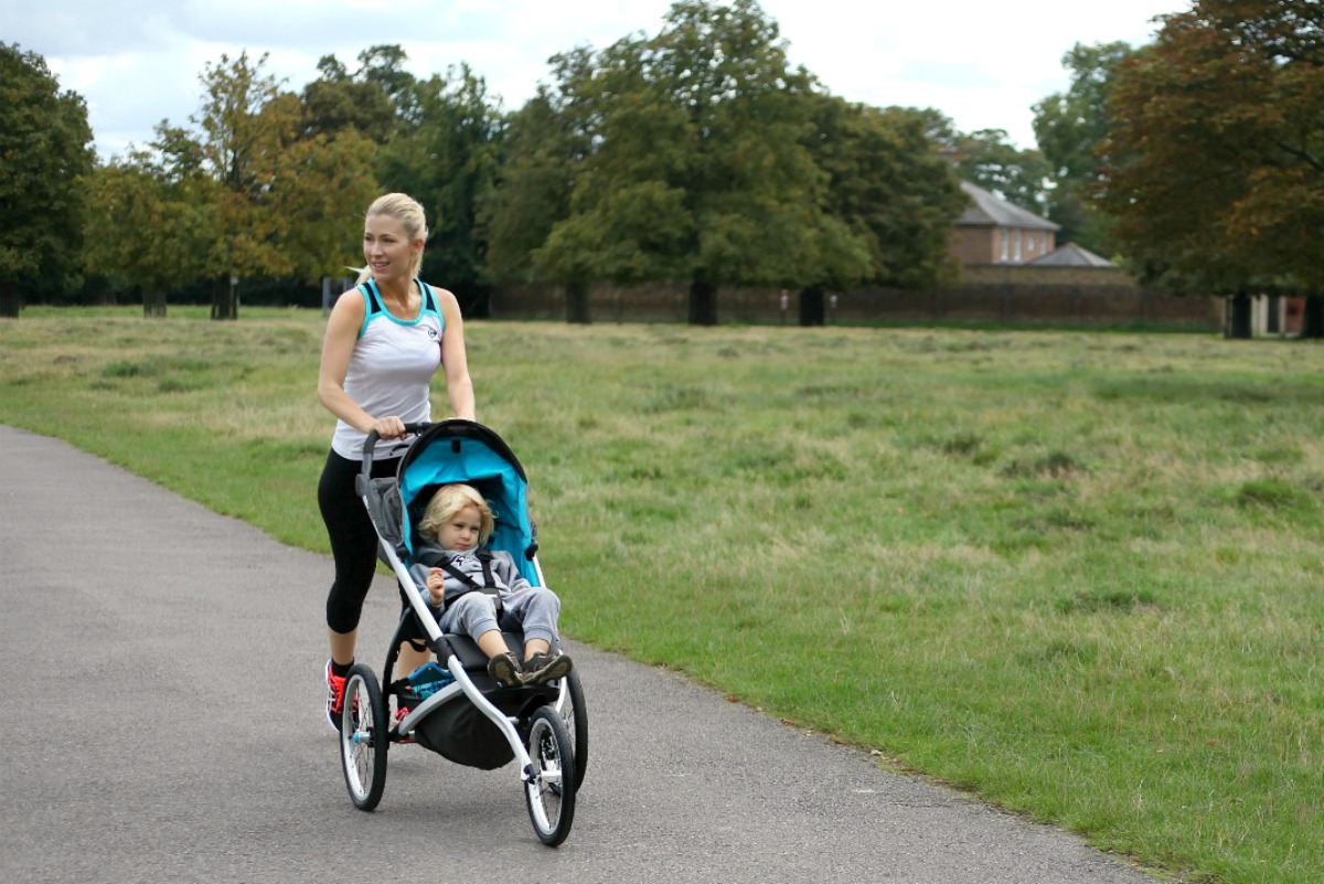 HOW TO STAY FIT AND HEALTHY AS A PARENT. RUNNING WITH THE THULE GLIDE.