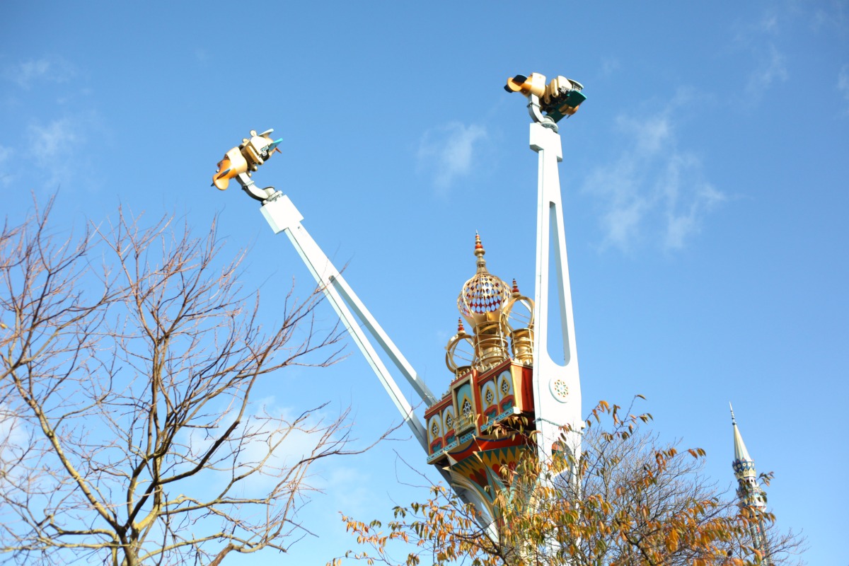 Vertigo in Tivoli Gardens, Copenhagen, Denmark