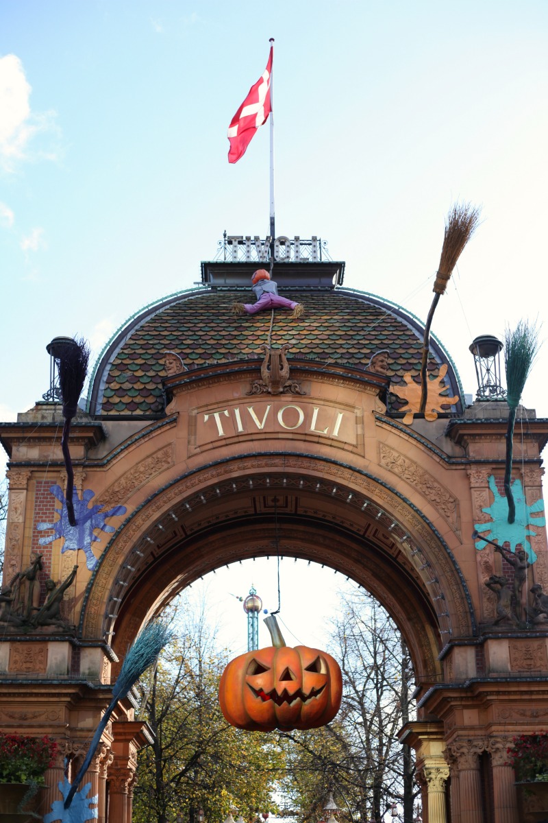 Halloween in Tivoli Gardens, Copenhagen, Denmark