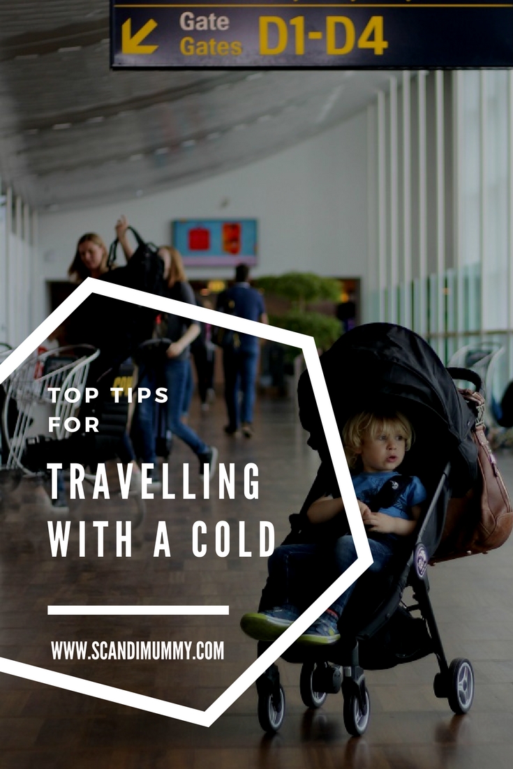 Top tips for travelling with a cold.