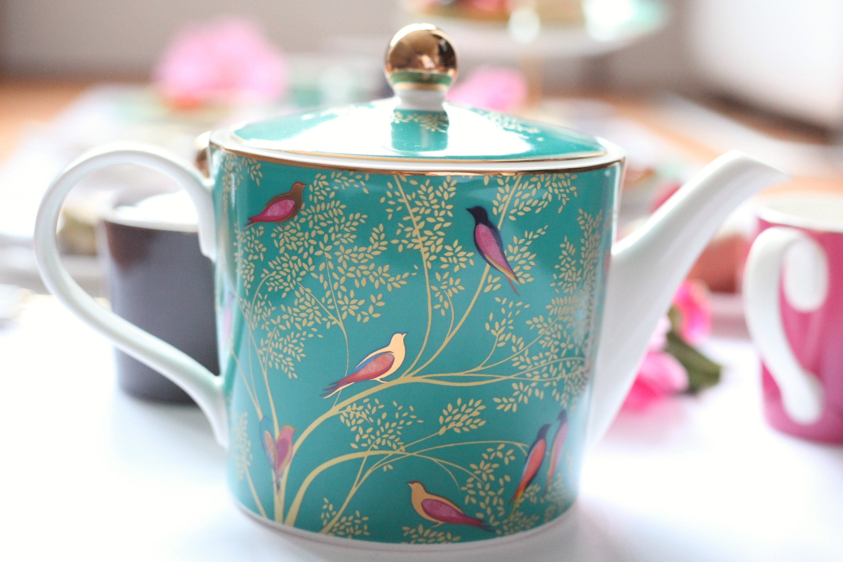 Teapot from Sara Miller London Portmeirion Chelsea Collection