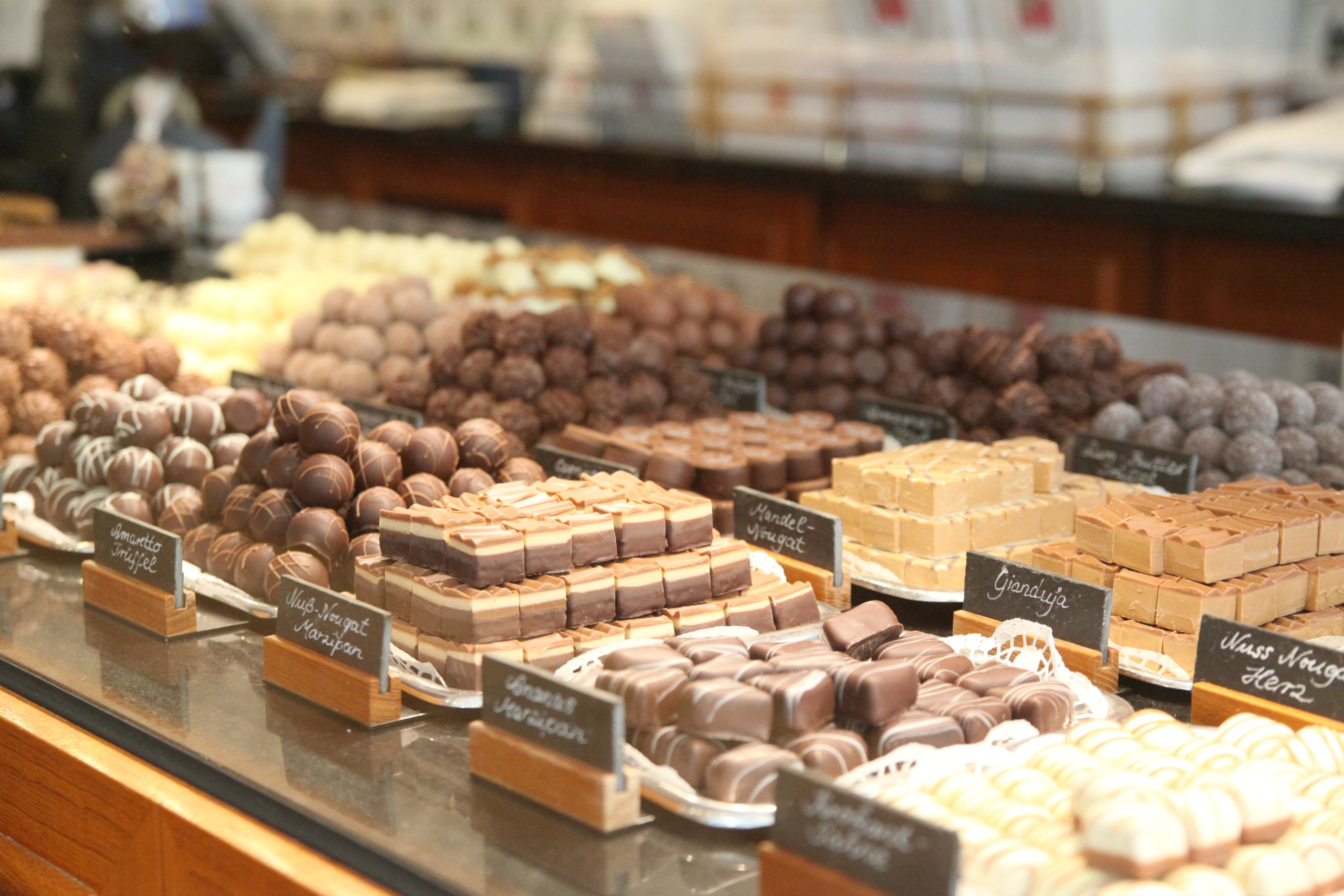 Chocolates from Niederegger in Lübeck