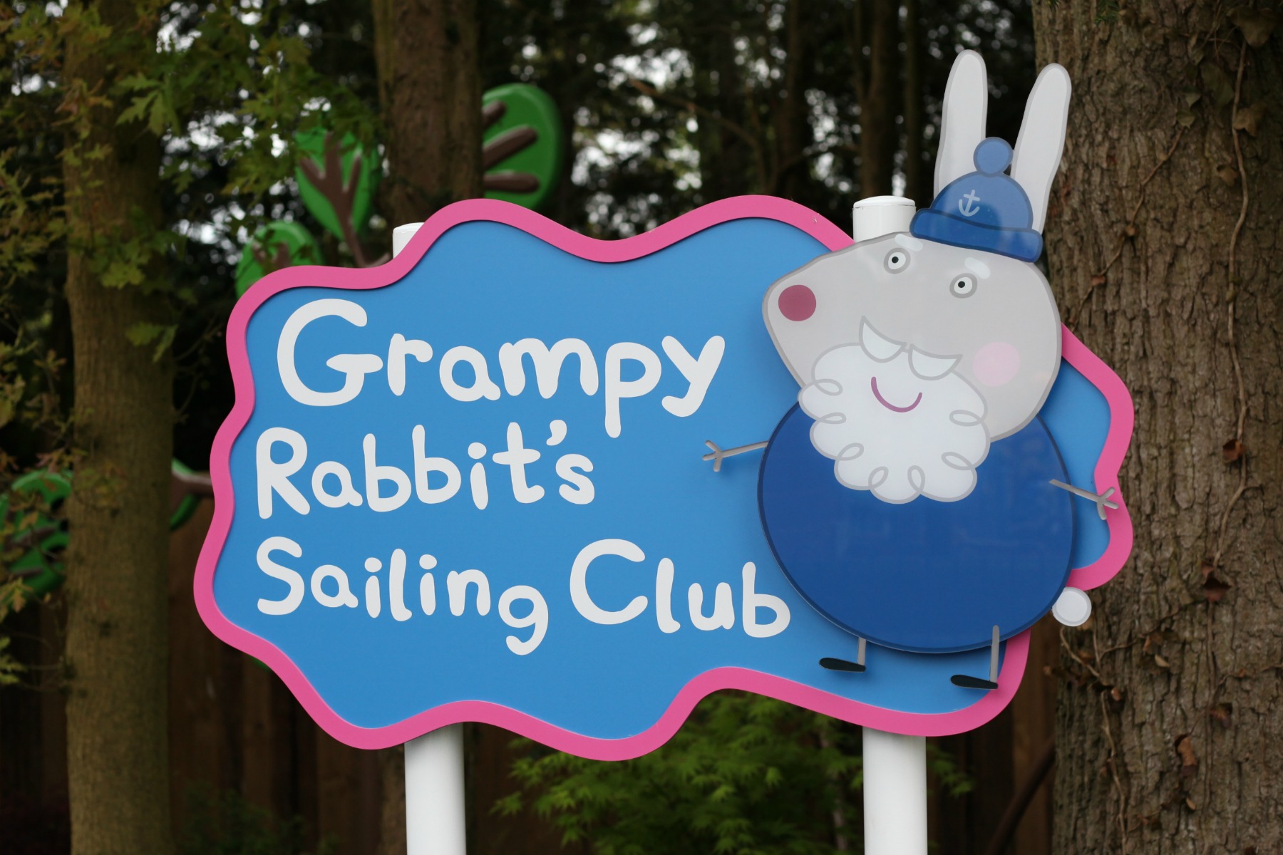 Grampy Rabbit's Sailing Club at Peppa Pig World