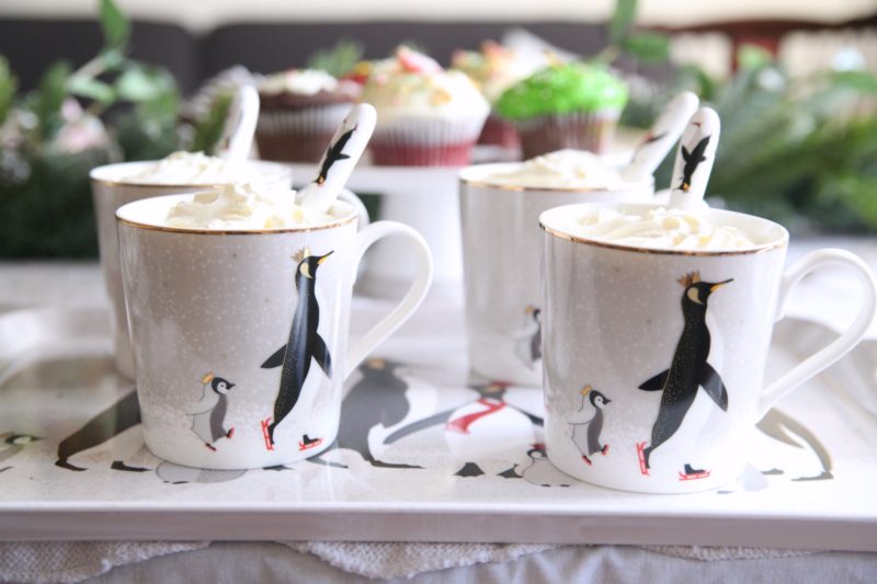 A FESTIVE AFTERNOON TEA WITH THE SARA MILLER FOR PORTMEIRION PENGUIN