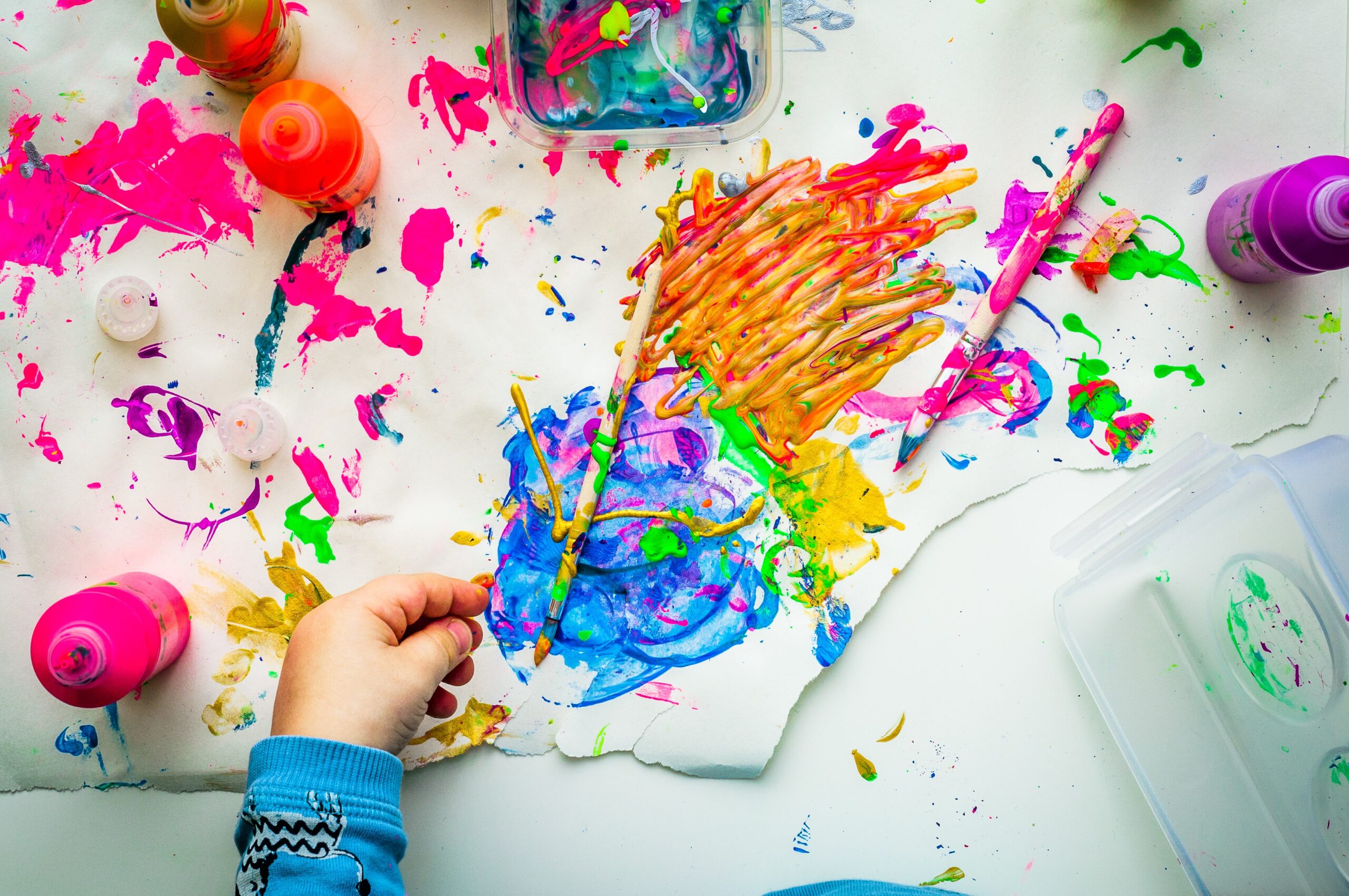 The benefits of art making for kids - Play Kettering
